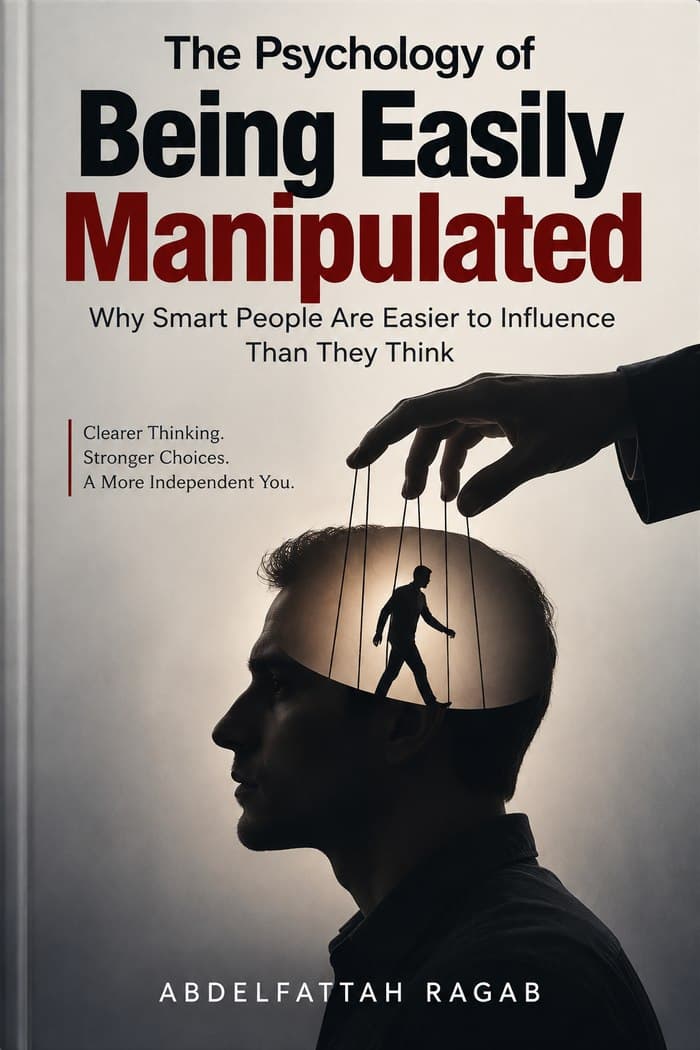 Cover of The Psychology of Being Easily Manipulated: Why Smart People Are Easier to Influence Than They Think